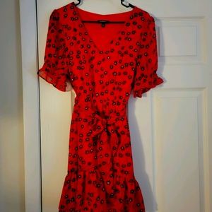 NWOT Express Midi Floral Dress